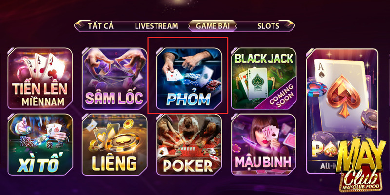 Phỏm Mayclub là game bài hấp dẫn và thu hút hàng nghìn người chơi mỗi ngày