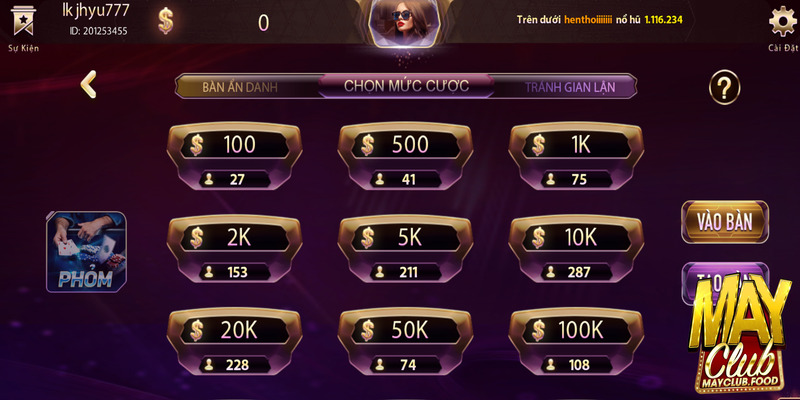 Phỏm Mayclub được đánh giá là hình thức giải trí đặc sắc nhiều người lựa chọn
