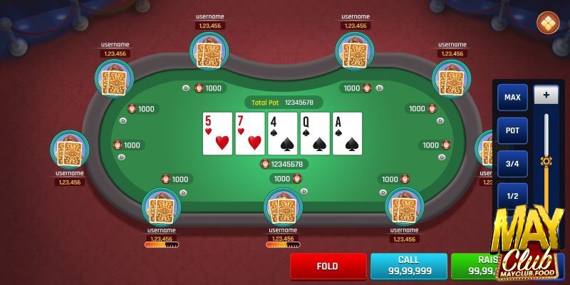 Giới thiệu poker tại Mayclub