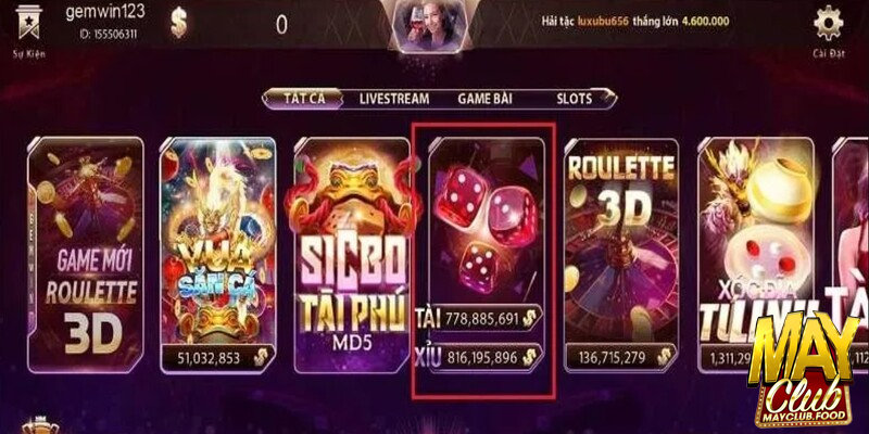 Giới thiệu tổng quan về Tài Xỉu online tại Mayclub