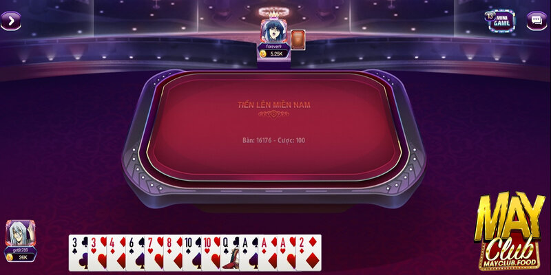 Tham gia tiến lên miền Nam Mayclub cần phải có kinh nghiệm để dễ dàng chiến thắng